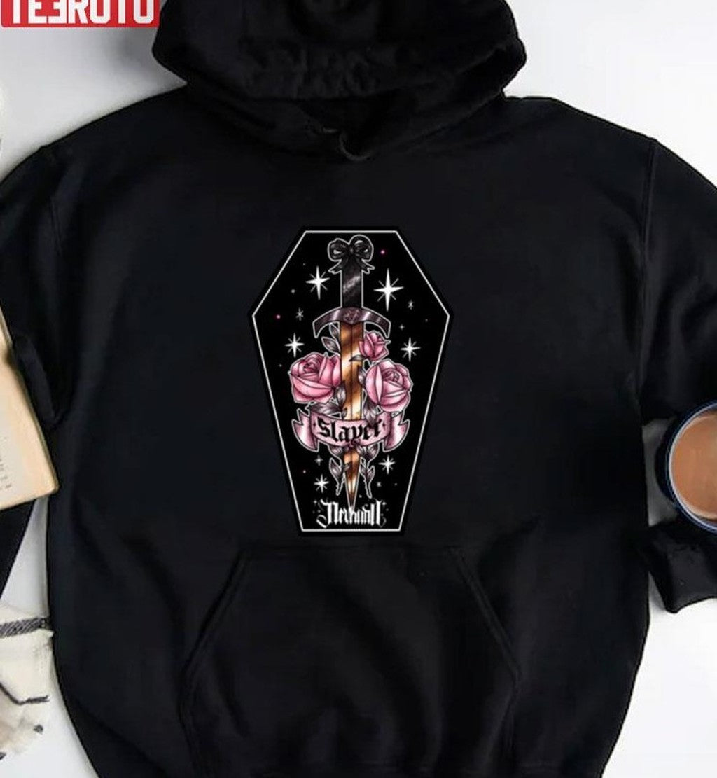 Slayer Sword Roses Halloween Witch Unisex Sweatshirt