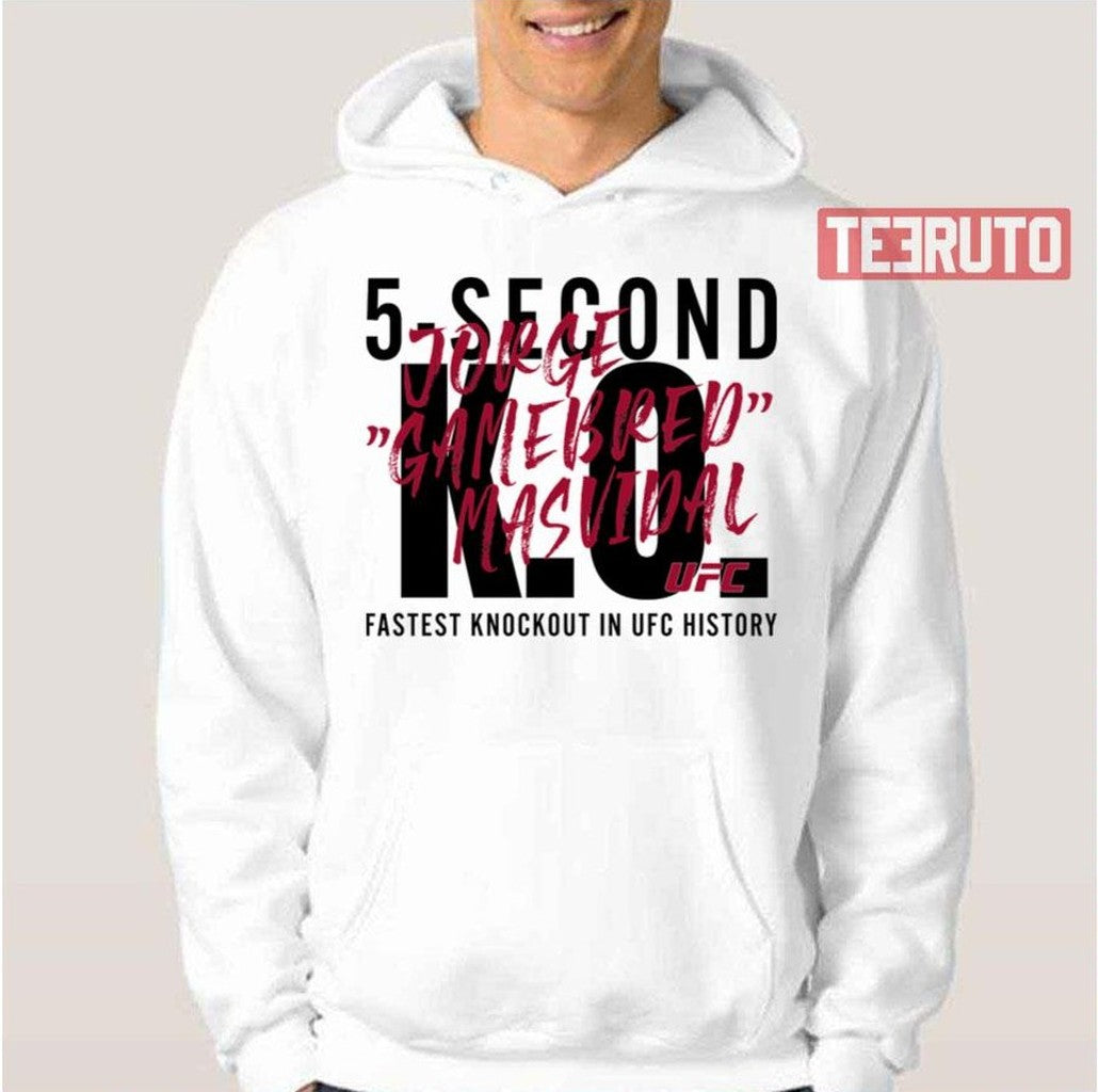 5 Seconds Ko Jorge Masvidal Gamebred Unisex T-Shirt