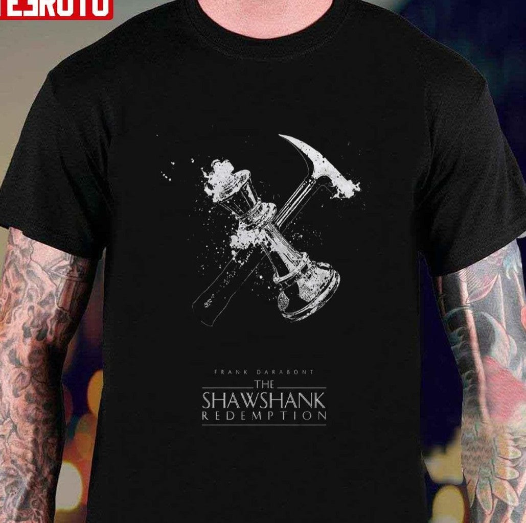 Movie Posters The Shawshank Black Design Unisex Hoodie