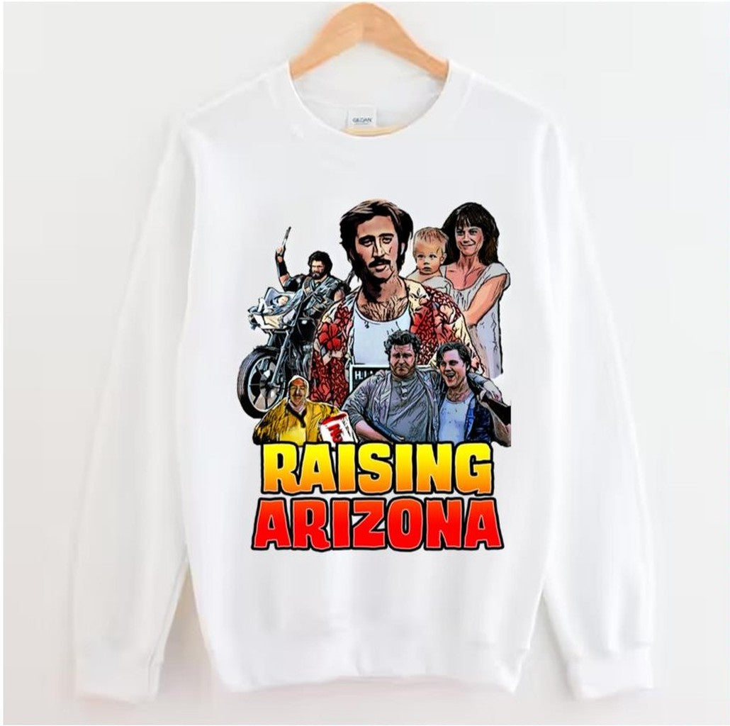 Animated Art Raising Arizona Unisex Hoodie