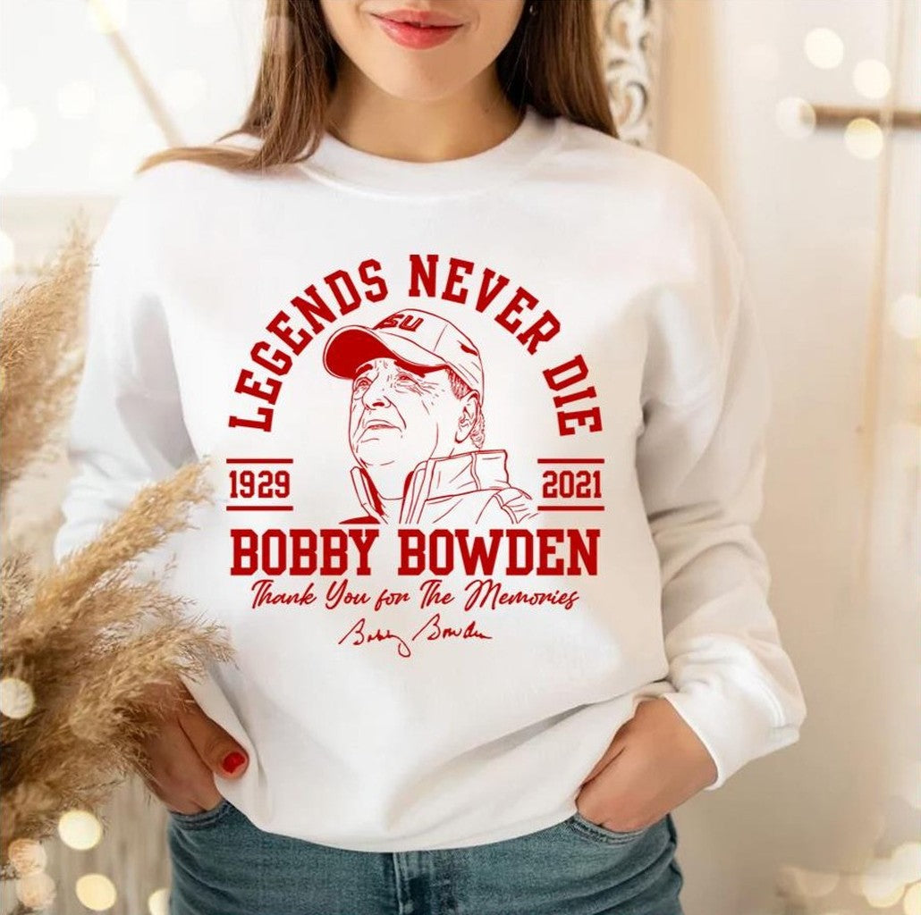 Rip Bobby Bowden Thank You For The Memories Unisex Sweatshirt