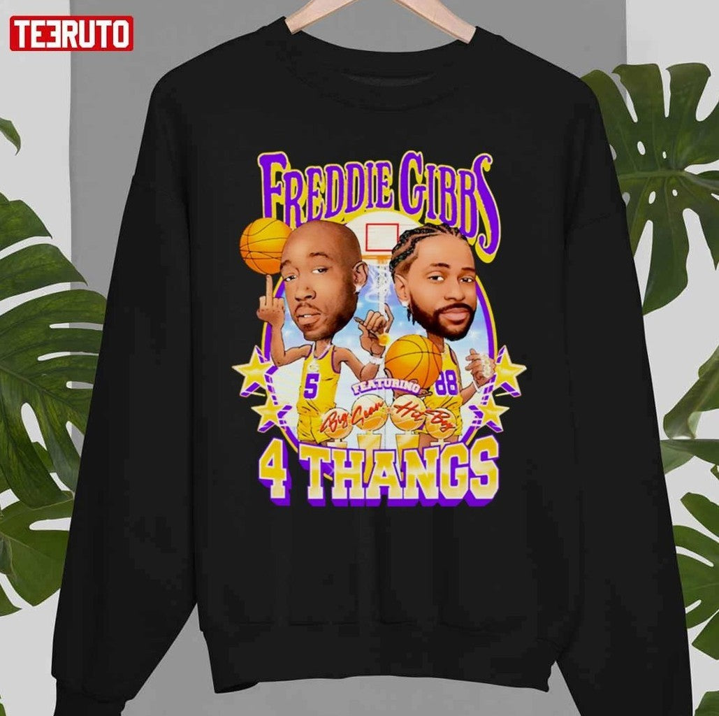 4 Thangs Freddie Gibbs Retro Rapstyle Unisex T-Shirt