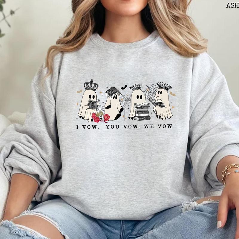 Ghost The LORDS Series Book Sweatshirt, I Vow You Vow We Vow Shirt, Barrington University Sweatshirt, Shantel Tessier Merch, The Ritual Merch, Book Lo