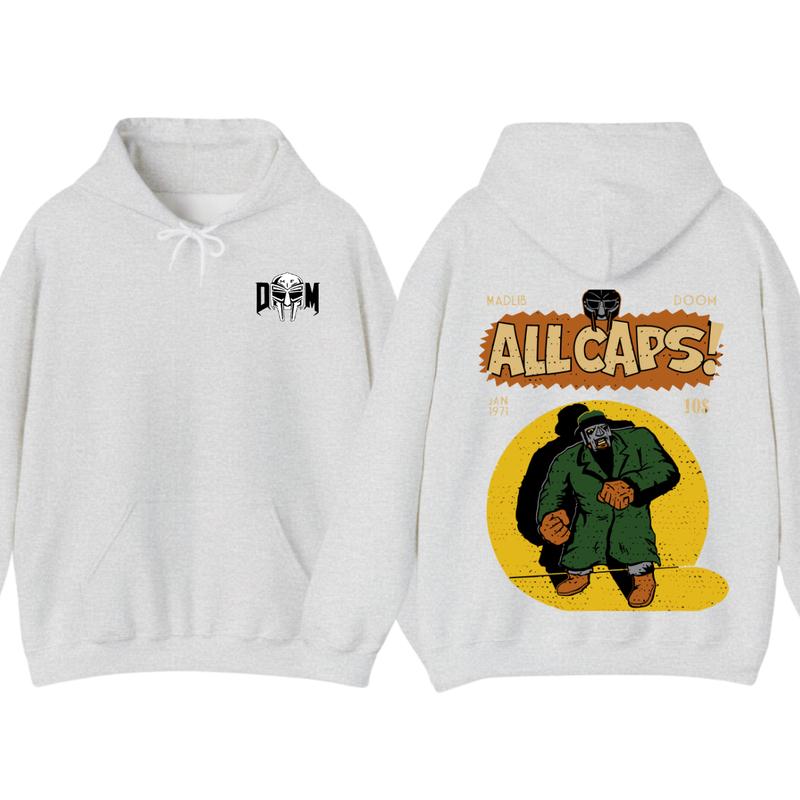 MF Doom Madlib All Caps T-Shirt Sweatshirt Hoodie