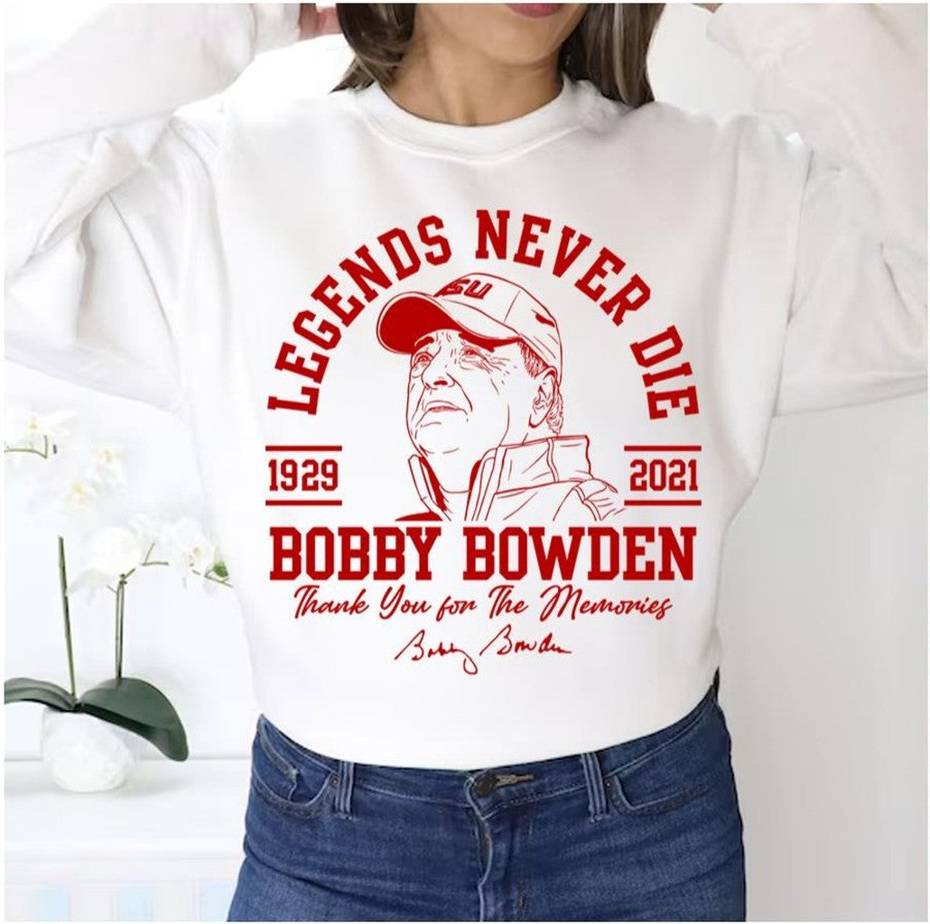 Rip Bobby Bowden Thank You For The Memories Unisex Sweatshirt