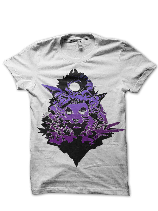 Deep Purple White Tee