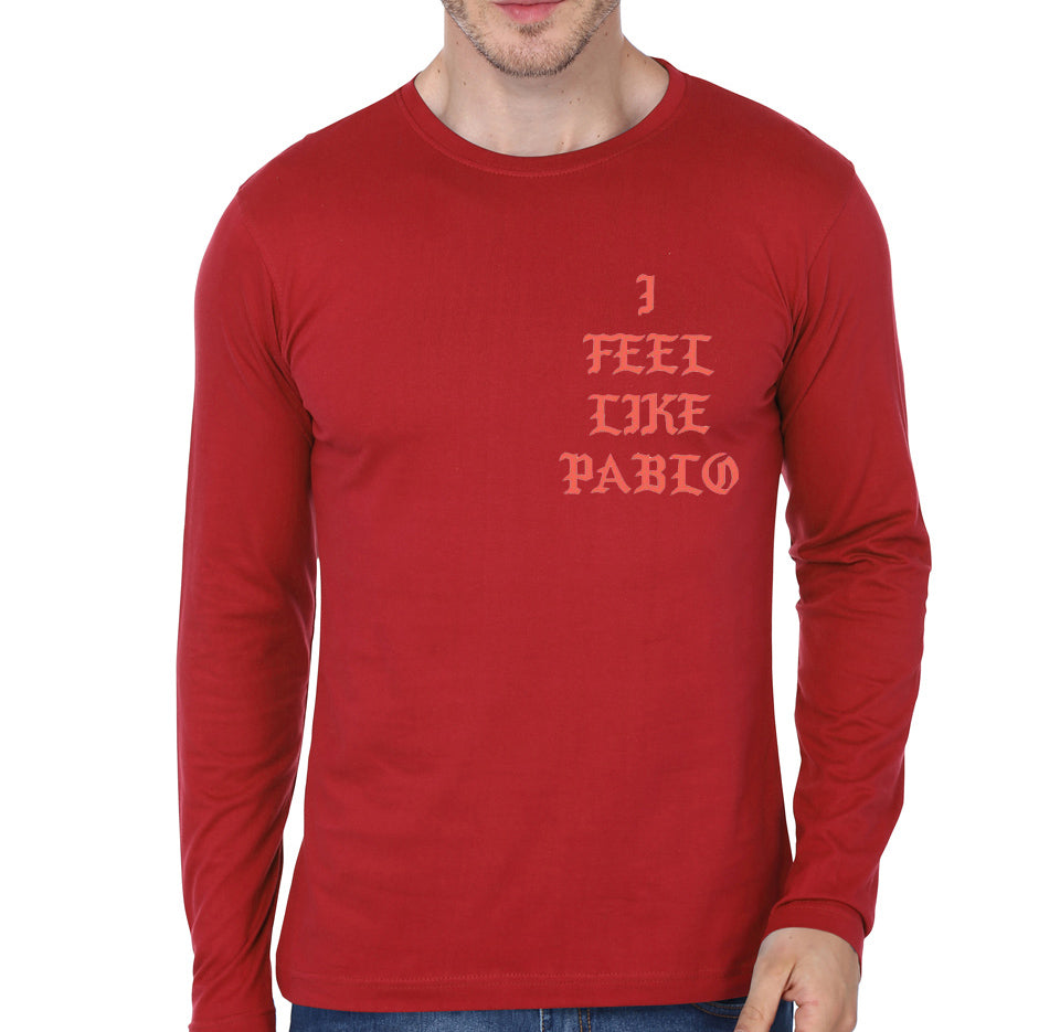 Pablo Red Full Sleeve Tee