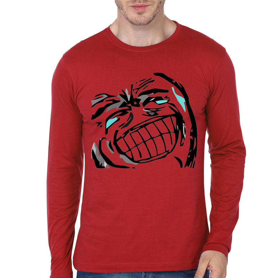 Meme Red Full Sleeve Tee