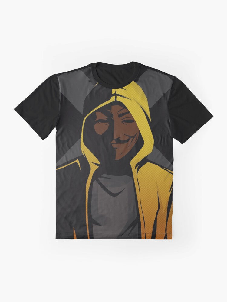 Captivating Hip Hop Inspired Digital Artwork by IndianRocks Graphic T-Shirt