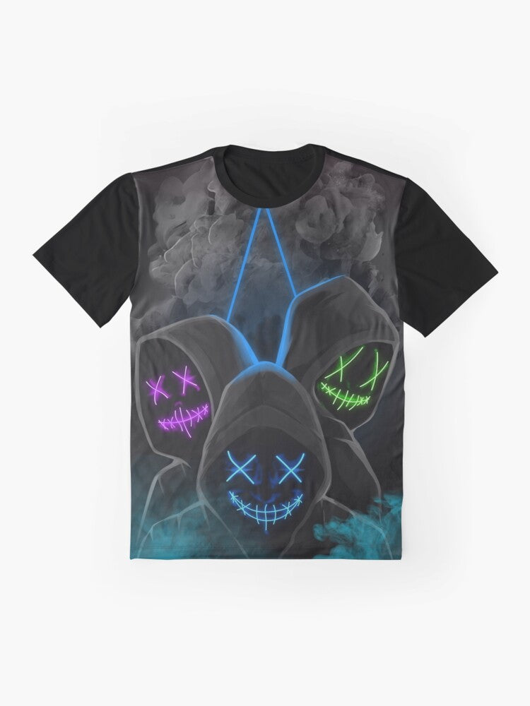 Rhythm Resonance: Captivating Hip Hop Inspired Digital Artwork by IndianRocks Graphic T-Shirt Style001