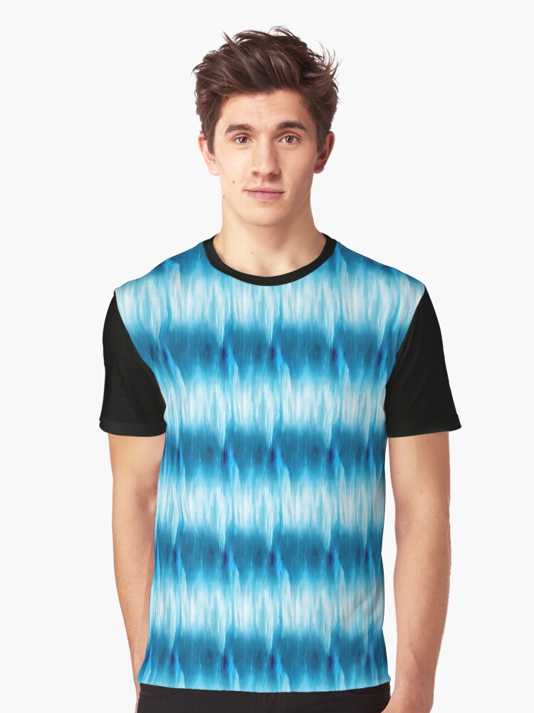 Blurred lines pattern Graphic T-Shirt Style005