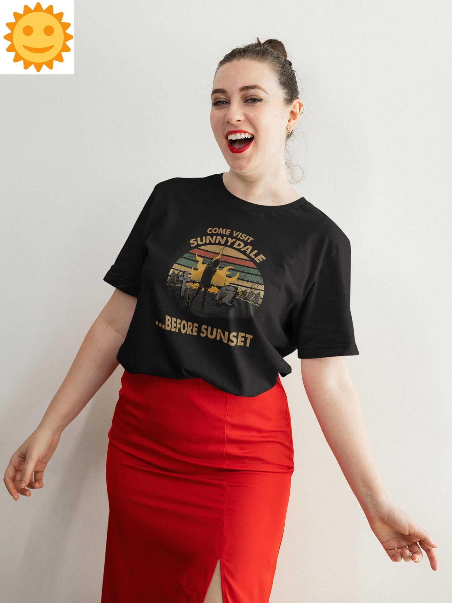 Come Visit Sunnydale Before Sunset Vintage T-Shirt, Buffy The Vampire Slayer Shirt, Fantasy Movie Shirt, TV Series Shirt, Action Movie Shirt