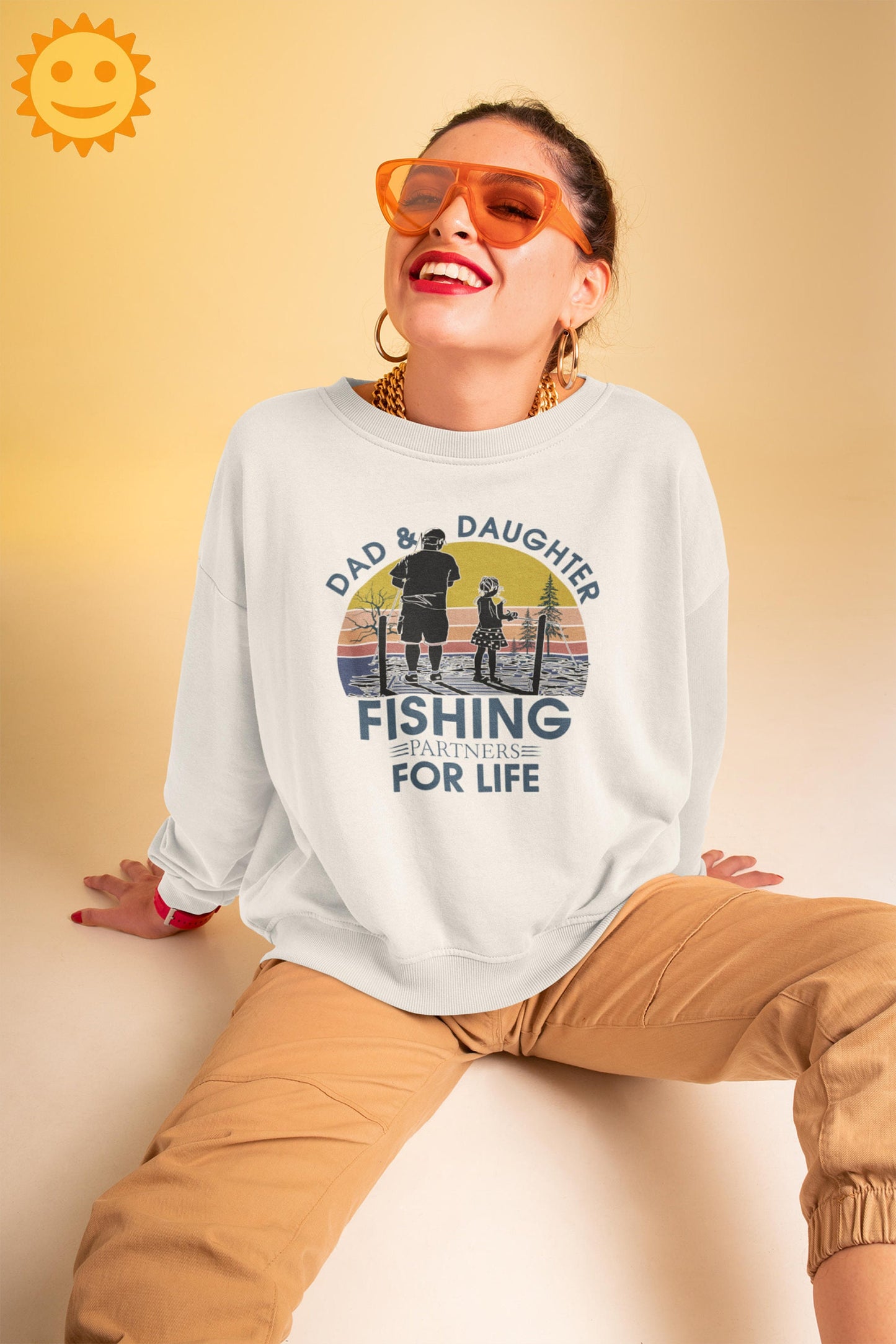 Dad And Daughter Fishing Partners For Life Vintage T-Shirt, Dad Shirt, Daddy Shirt, Fathers Day Shirt, Father's Day Shirt, Fishing Shirt
