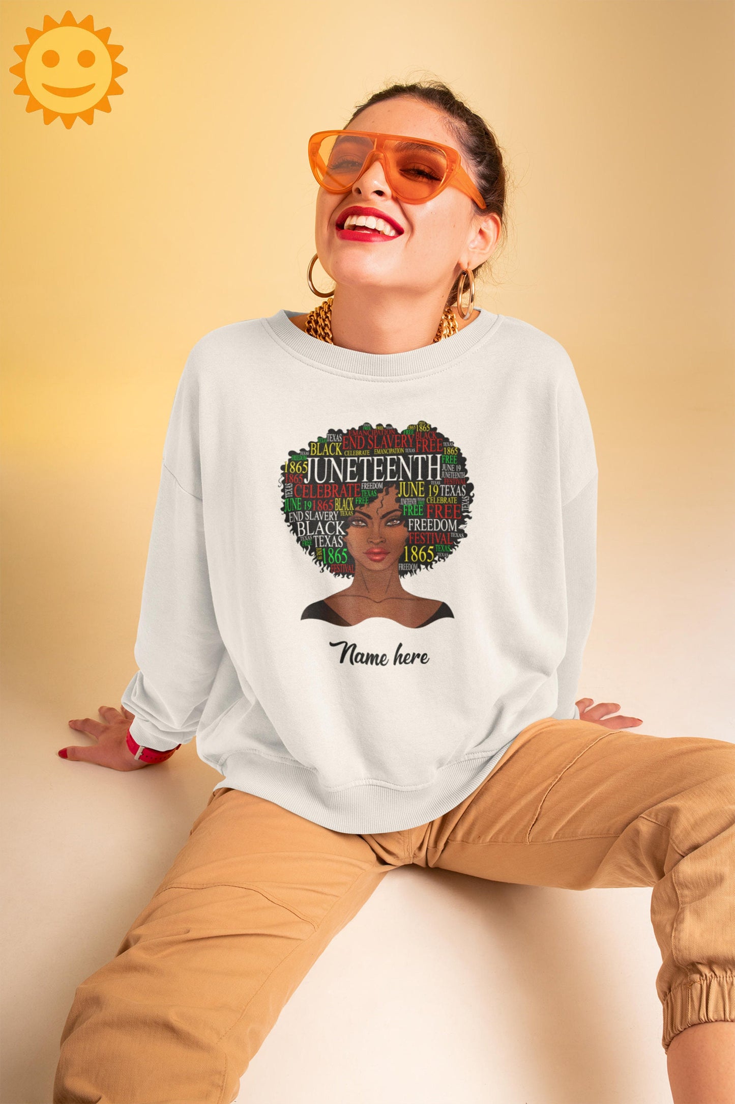 Personalized Juneteenth Black Woman Vintage T-Shirt, Black Lives Matter Shirt, Anti Racism Shirt, Anti Racist Shirt, Black Woman Shirt
