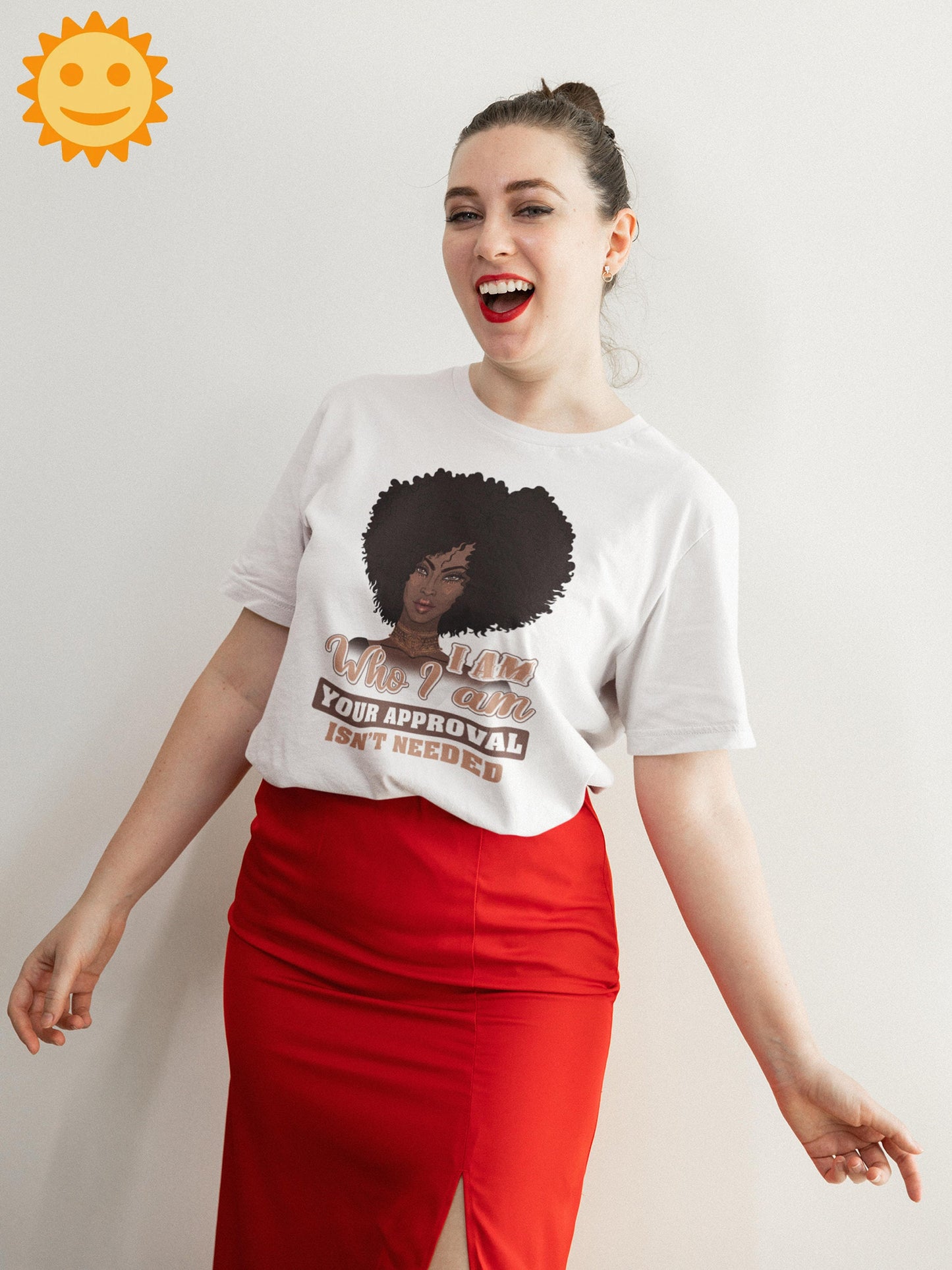 I Am Who I Am Your Approval Isn't Needed Afro Hair Vintage T-Shirt, Black Lives Matter Shirt, Anti Racist Shirt, Black Woman Shirt