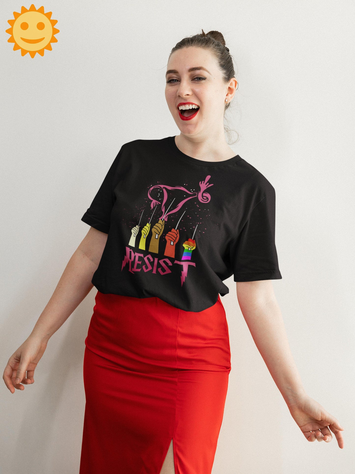 Resist Hand Vintage T-Shirt, Black Lives Matter Shirt, Anti Racist Shirt, Black Woman Shirt, Juneteenth Shirt, LGBT Shirt, Feminist Shirt