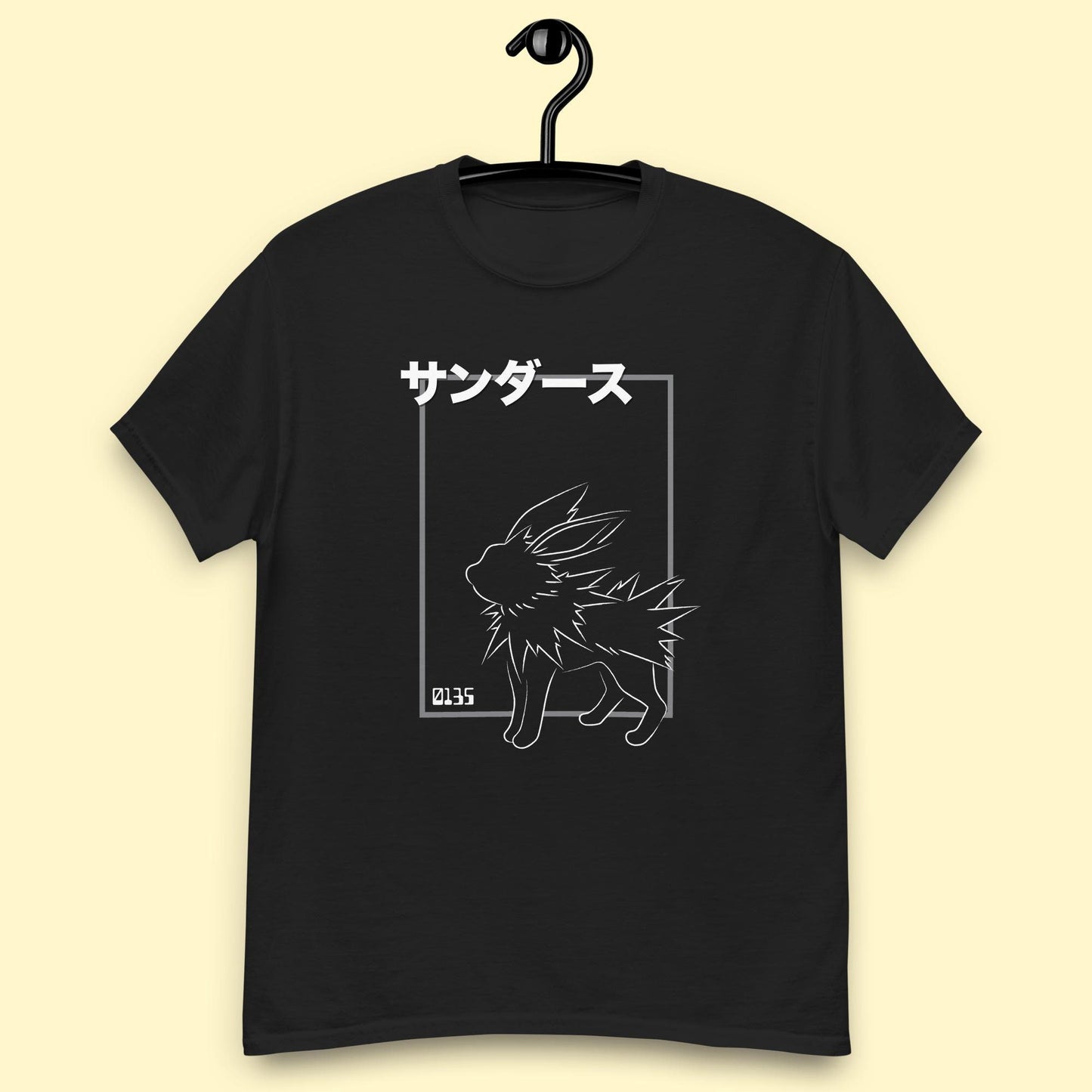 Jolteon Inspired T-Shirt | Unisex | Japanese | Adult Gift