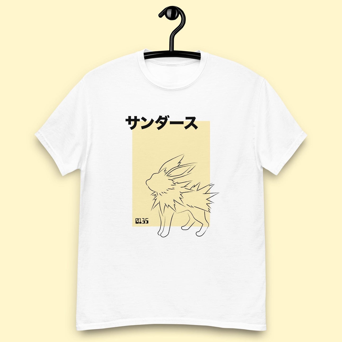 Jolteon Inspired T-Shirt | Unisex | Japanese | Adult Gift