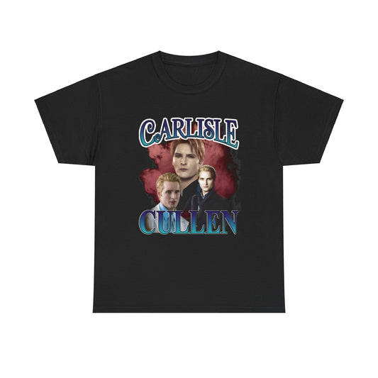 Carlisle Cullen Retro style T-shirt - Twilight inspired - Unisex Heavy Cotton Tee