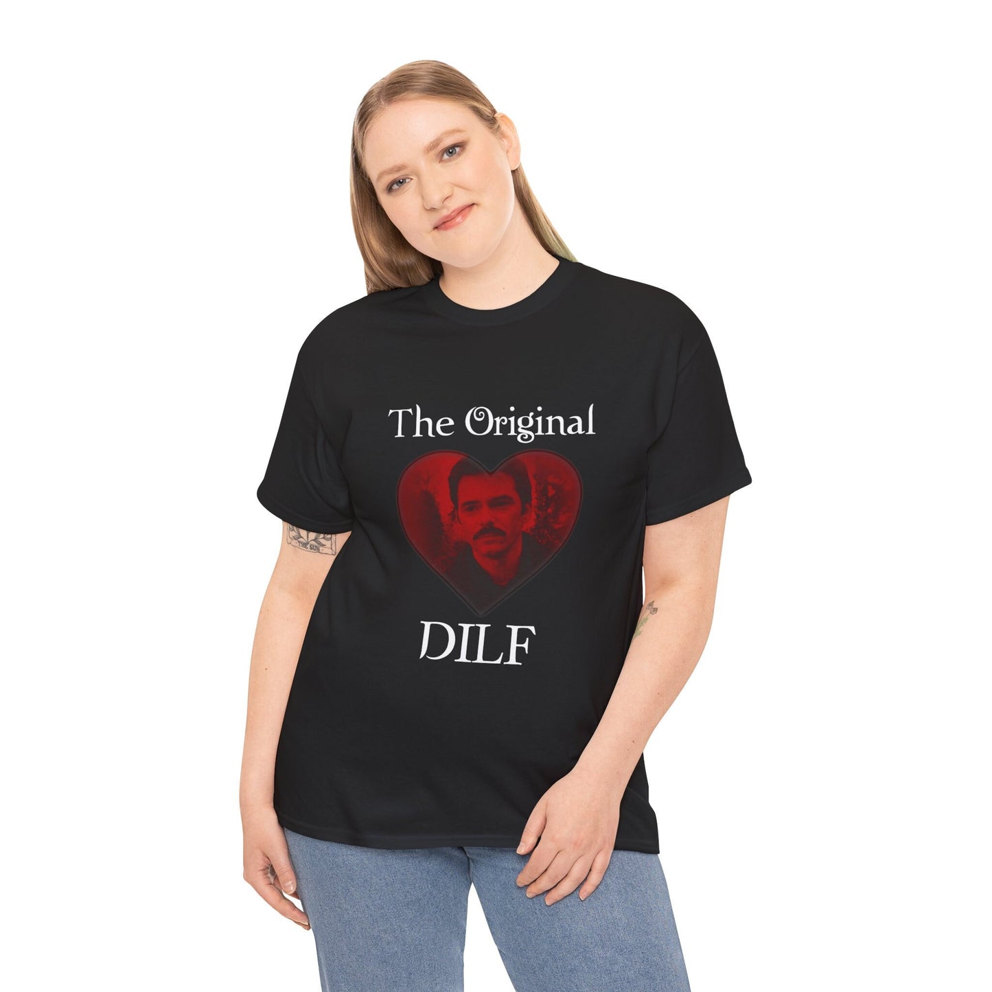 The Original Dilf - Charlie Swan - Twilight Inspired - T--shirt - Unisex Heavy Cotton Tee