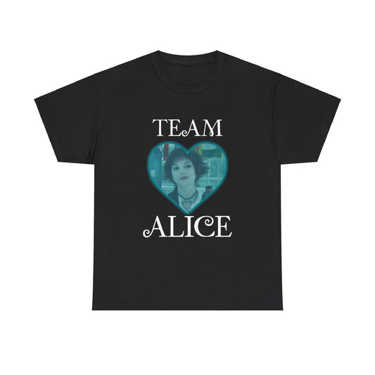 Team Alice - Cute Twilight inspired - T-shirt - Alice Cullen - Unisex Heavy Cotton Tee
