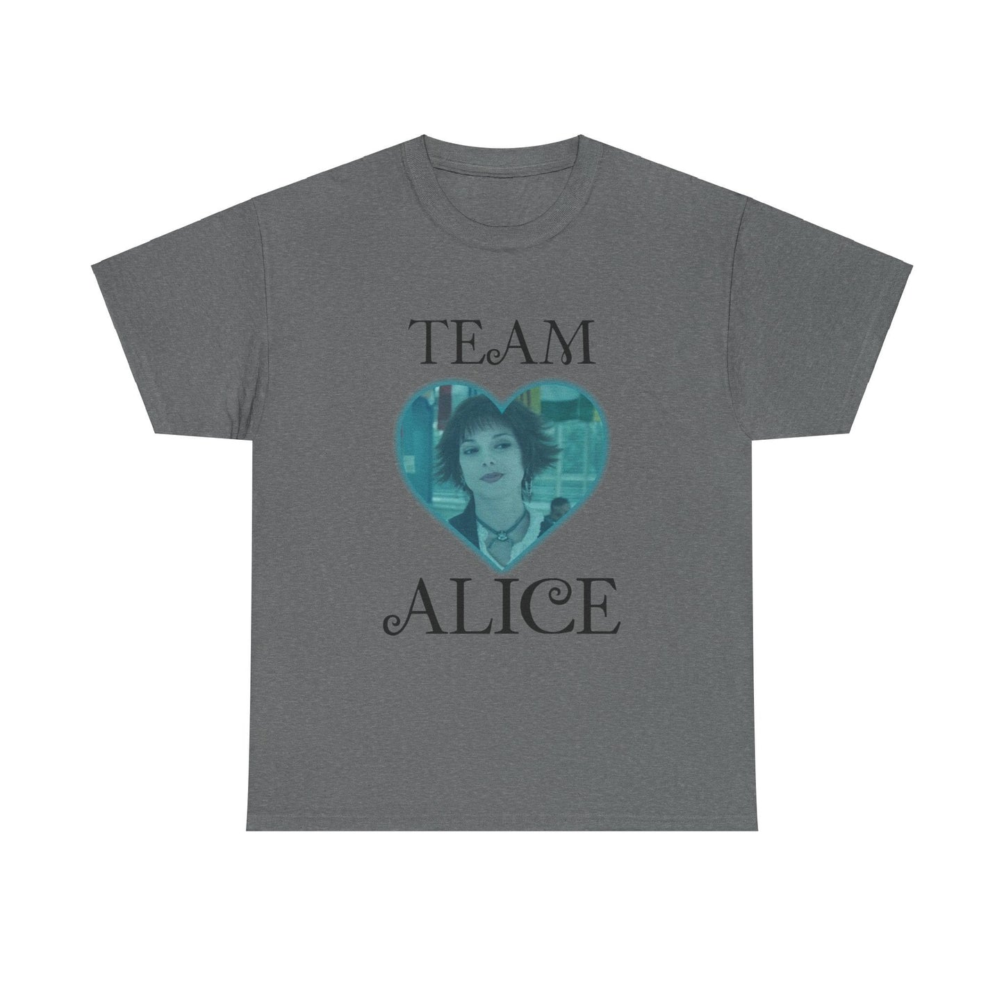 Team Alice - Cute Twilight inspired - T-shirt - Alice Cullen - Unisex Heavy Cotton Tee
