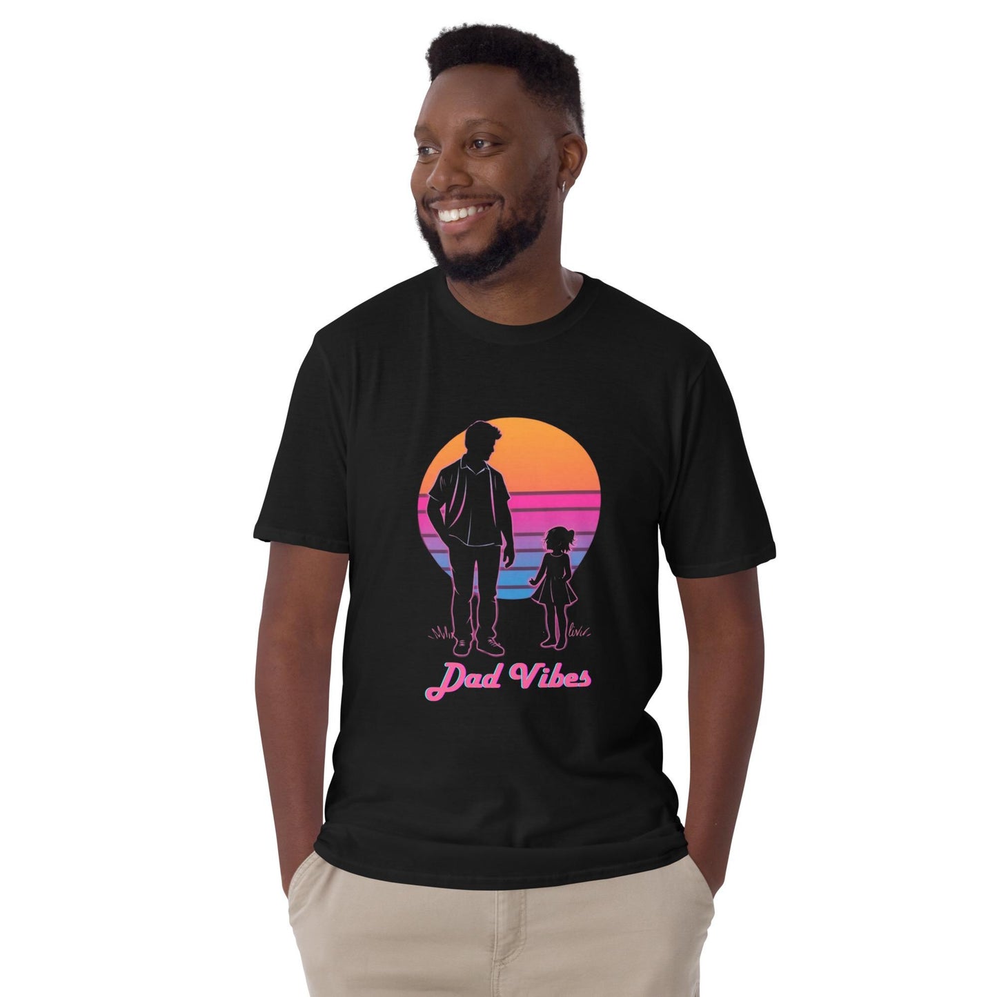 Dad Vibes Shirt, Funny Dad Shirt, Soft Style Tee, Cool Dad Graphic Tee, Casual Dad Shirt, Fatherhood Shirt, Trendy Dad Tee, Dad Humor Shirt