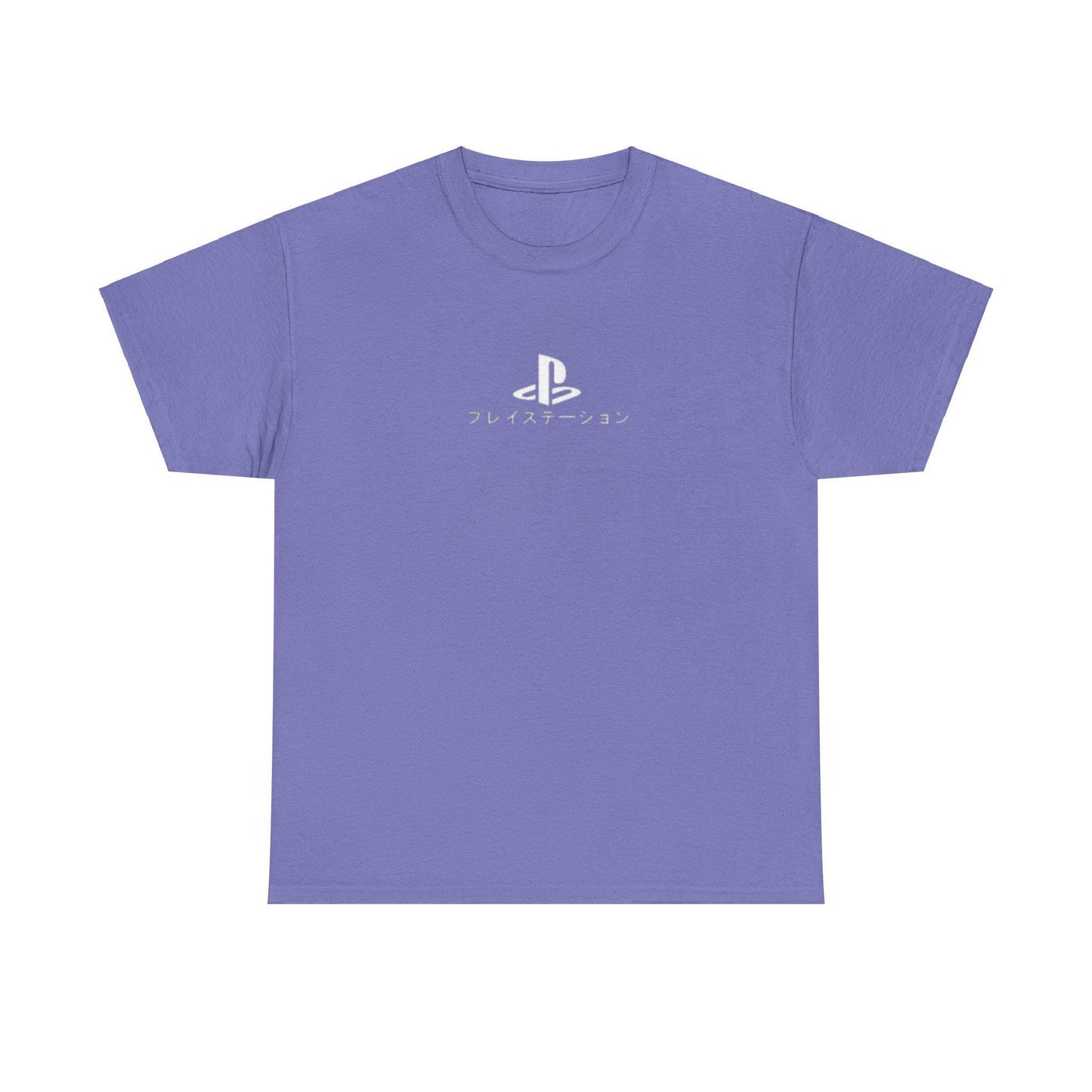 Level Up Your Wardrobe with This PlayStation-Inspired Tee – Featuring Iconic Triangle, Circle, X, and Square Buttons on the Back
