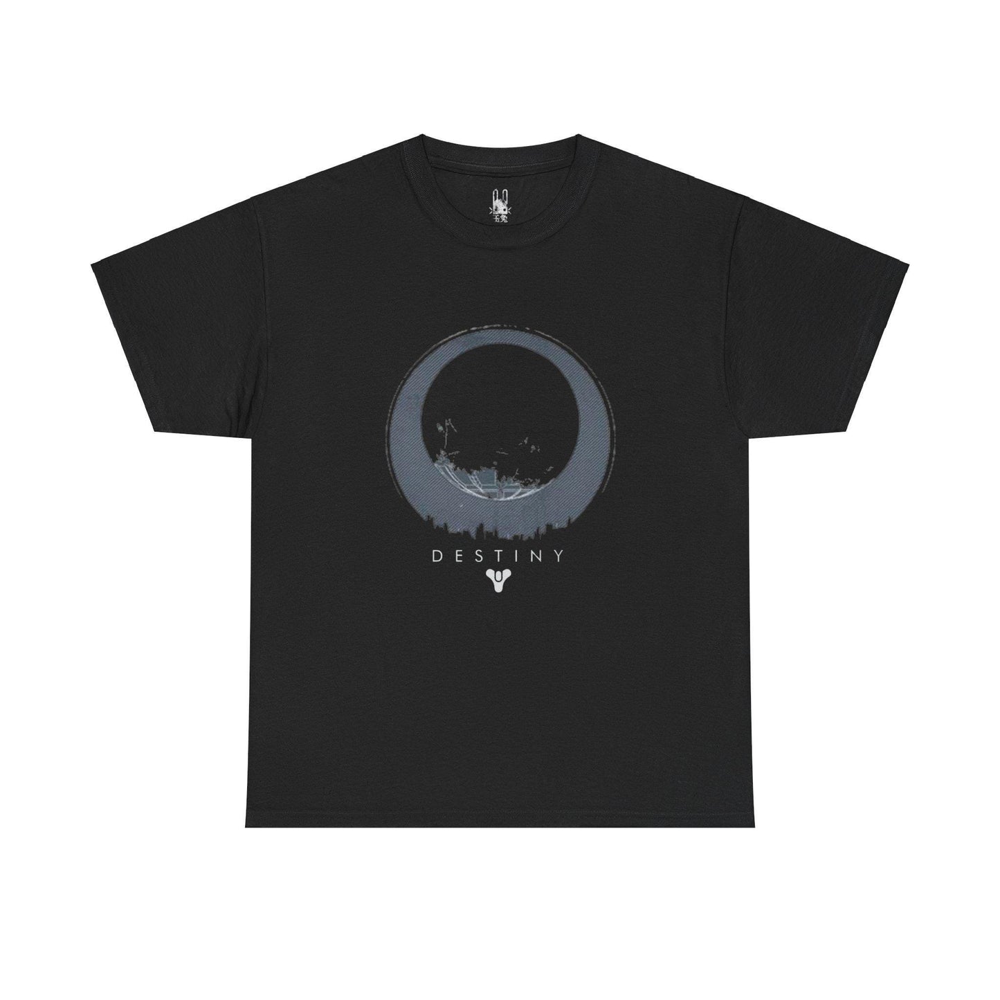 Rise as a Guardian with This Destiny-Inspired Tee – Featuring The Traveler Design and Aetas Triumphi Crest, A Tribute to Triumphs!