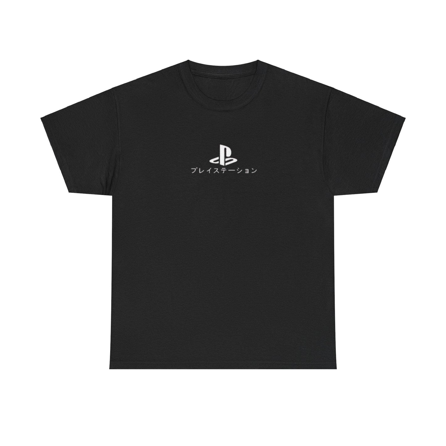 Level Up Your Wardrobe with This PlayStation-Inspired Tee – Featuring Iconic Triangle, Circle, X, and Square Buttons on the Back