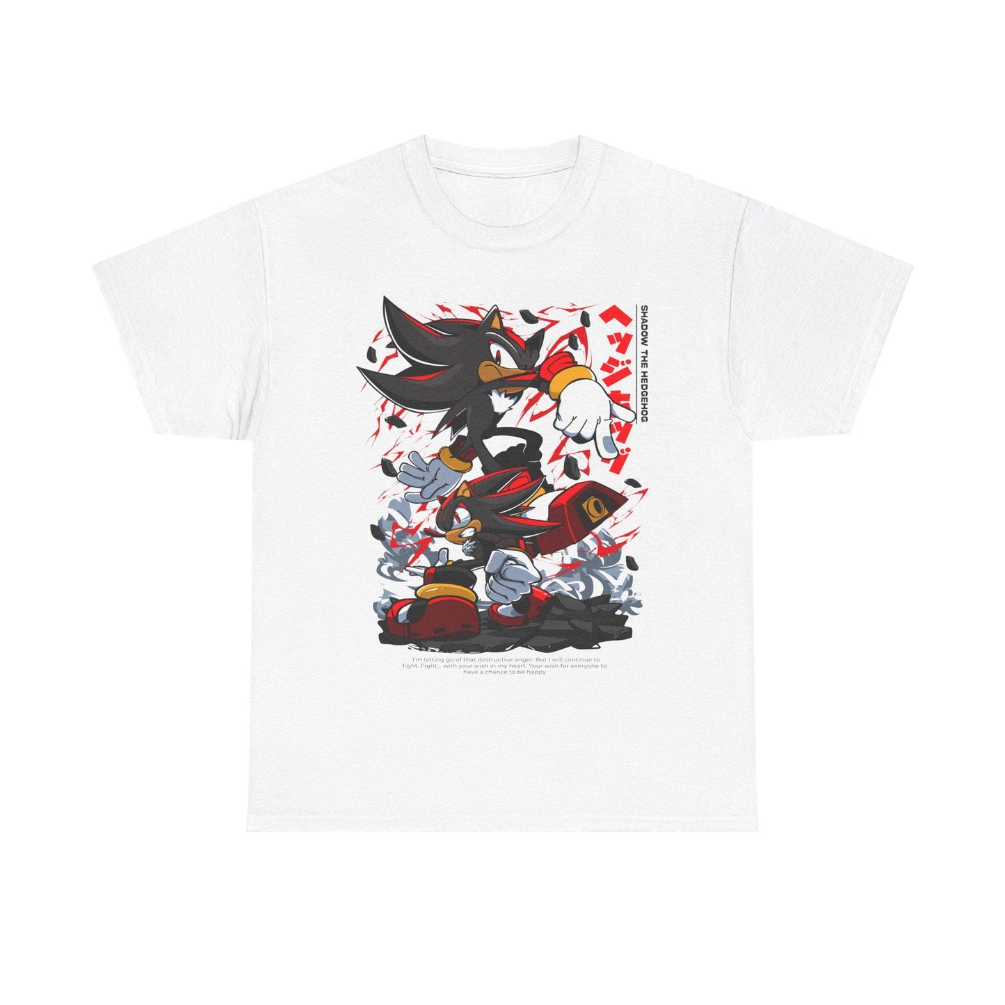 Hedgehog Shadow T-shirt Speedster Energy,Sonic, Japanese Anime Hero, Gaming Legend Apparel, Manga-Inspired Action Wear, Anime Manga Shirt