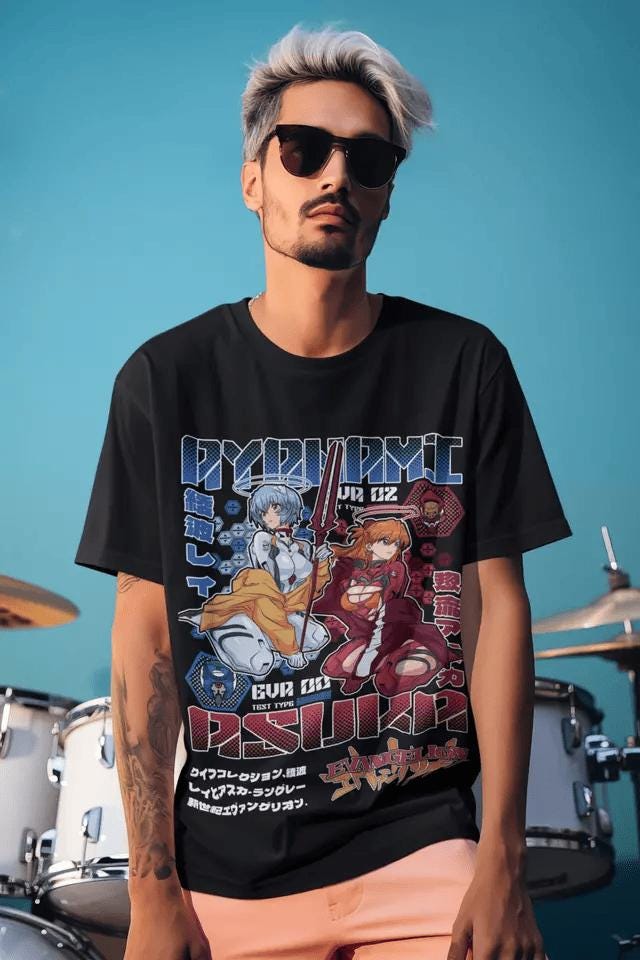 Unit-01 T-Shirt inspired by warrior ,Unisex T-shirt, Manga Shirt, Anime Shirt, Waifu Material ,Best Anime Girl Lewd Shirt