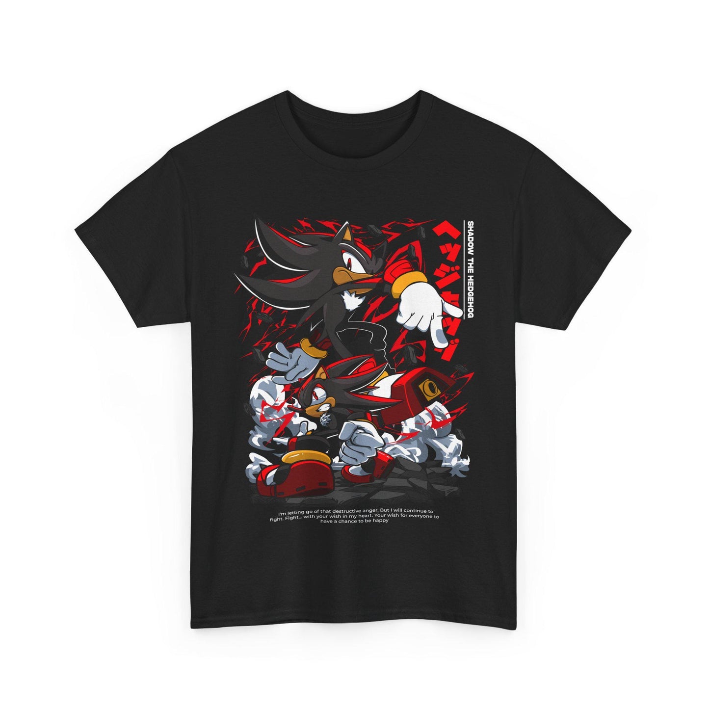 Hedgehog Shadow T-shirt Speedster Energy,Sonic, Japanese Anime Hero, Gaming Legend Apparel, Manga-Inspired Action Wear, Anime Manga Shirt