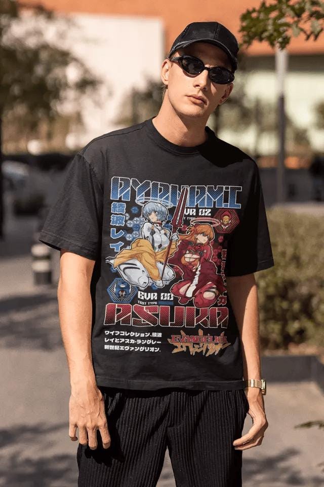 Unit-01 T-Shirt inspired by warrior ,Unisex T-shirt, Manga Shirt, Anime Shirt, Waifu Material ,Best Anime Girl Lewd Shirt