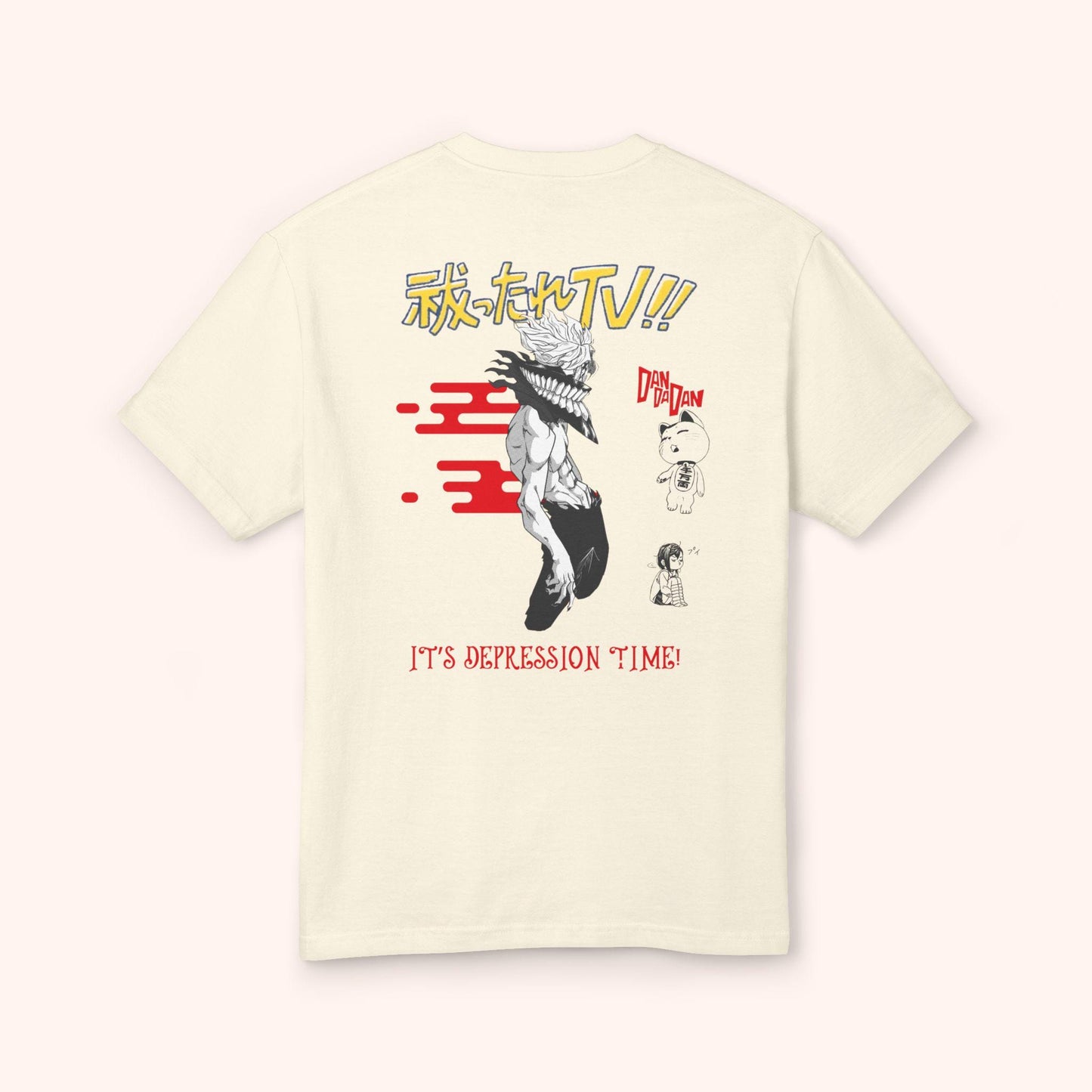 DanDaDan Graphic TShirt with Anime Design, Ken Takakura, Okarun, Manga, Anime Tshirt, Momo Ayase Streetwear, Casual