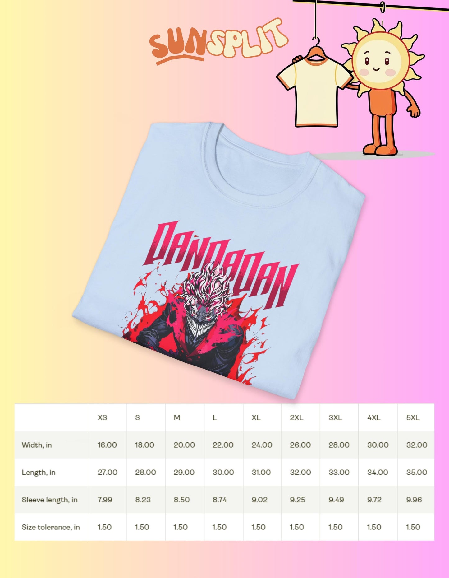 DanDaDan T-Shirt, Okarun, Takakura Ken, Anime, Unisex, Streetwear Tshirt