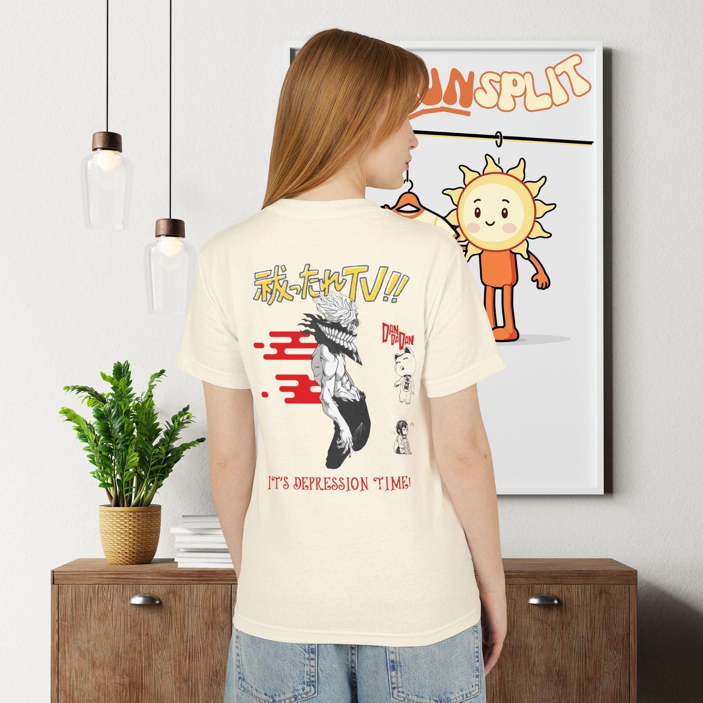 DanDaDan Graphic TShirt with Anime Design, Ken Takakura, Okarun, Manga, Anime Tshirt, Momo Ayase Streetwear, Casual