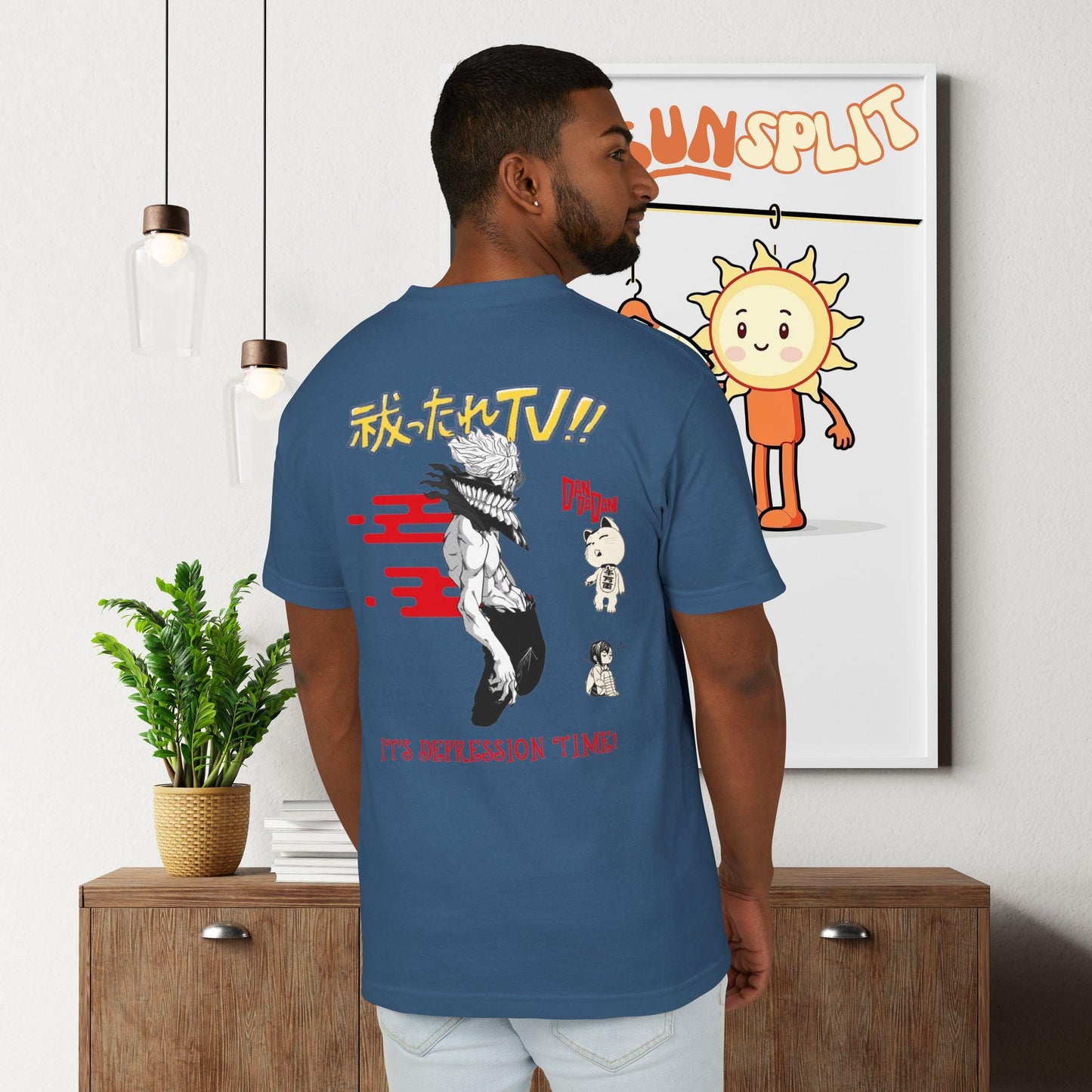 DanDaDan Graphic TShirt with Anime Design, Ken Takakura, Okarun, Manga, Anime Tshirt, Momo Ayase Streetwear, Casual