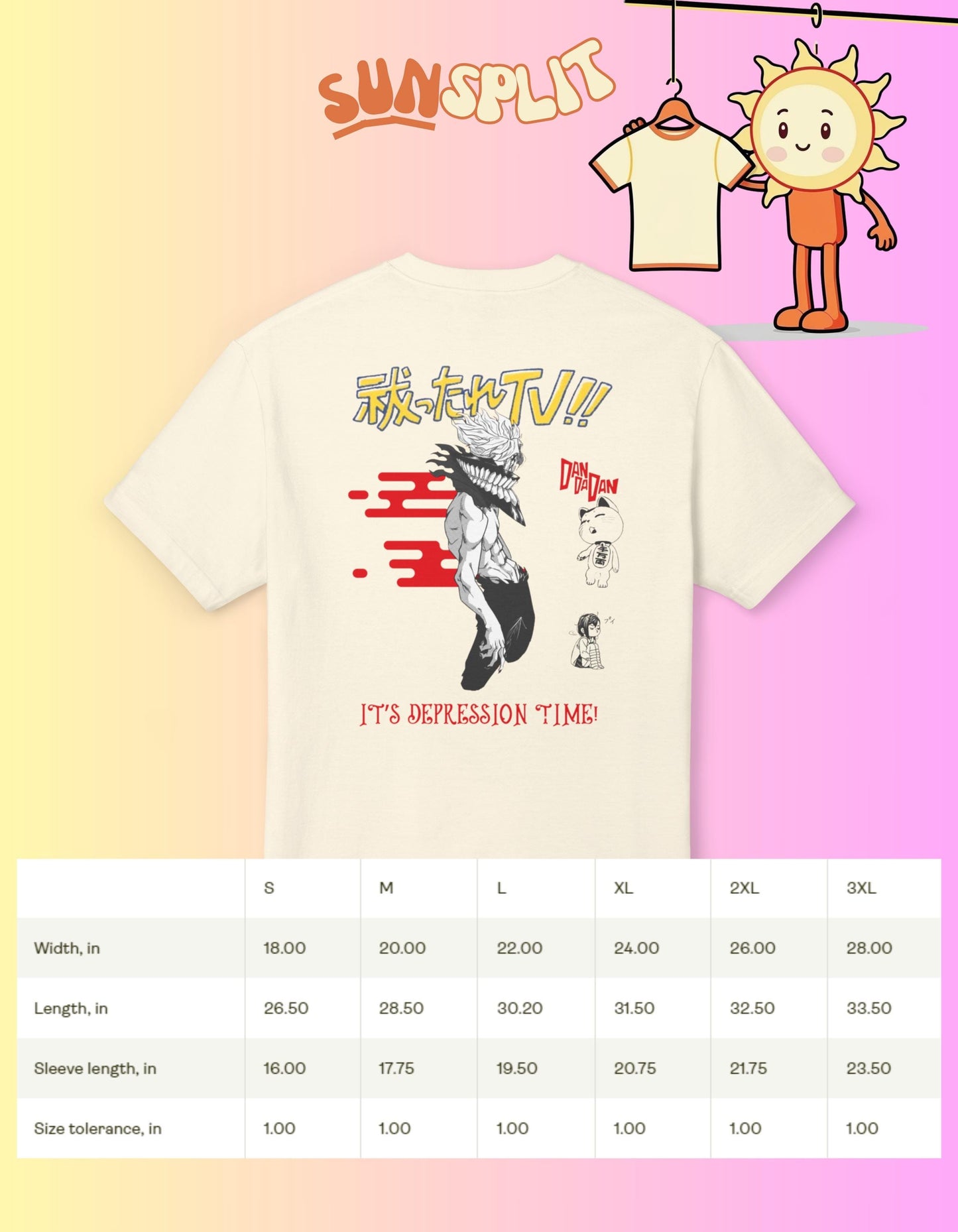 DanDaDan Graphic TShirt with Anime Design, Ken Takakura, Okarun, Manga, Anime Tshirt, Momo Ayase Streetwear, Casual