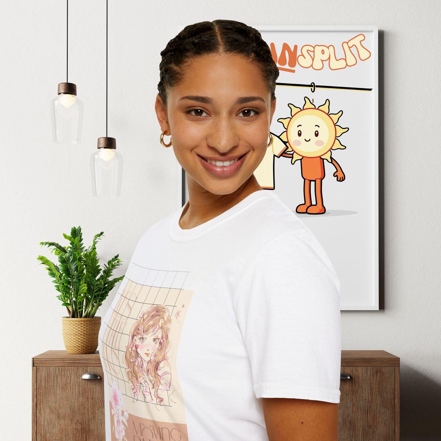 Vintage Inspired Shirt, Casual Wear, Gift for Artist, Graphic Novelty Top