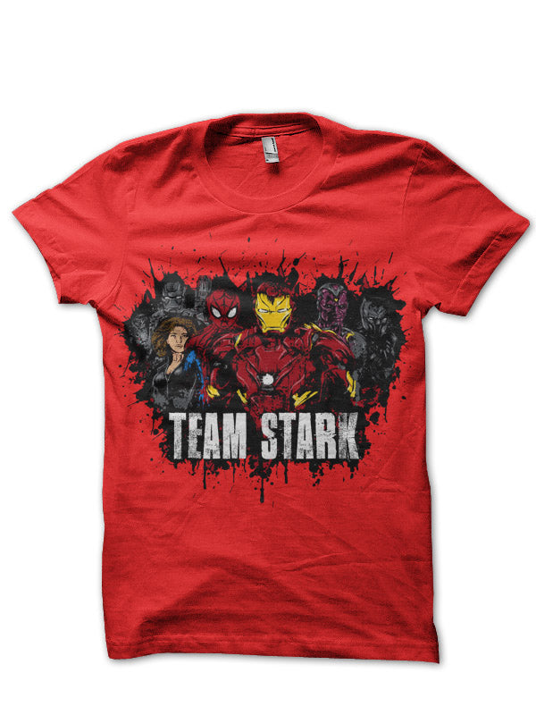 Team Stark Red Tee