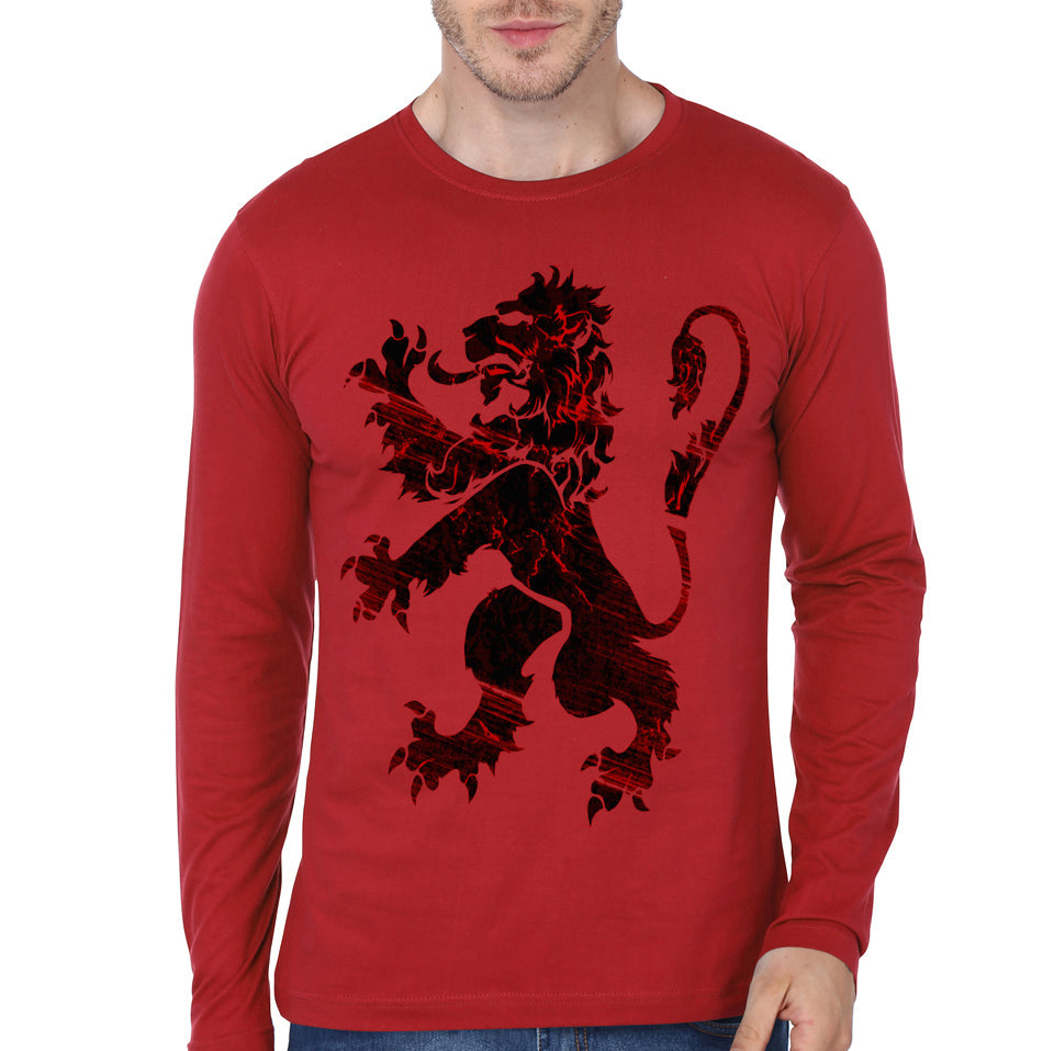 House Lannisters Red Full Sleeve Tee