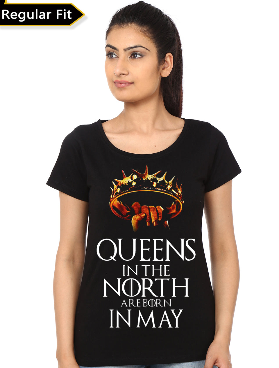 Queens Are Born In May T-Shirt