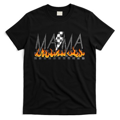 Mama Checkered Mom Rocker Mother's Day T-Shirt