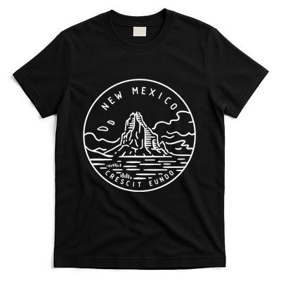New Mexico Retro Classic Mountain Art Nm T-Shirt