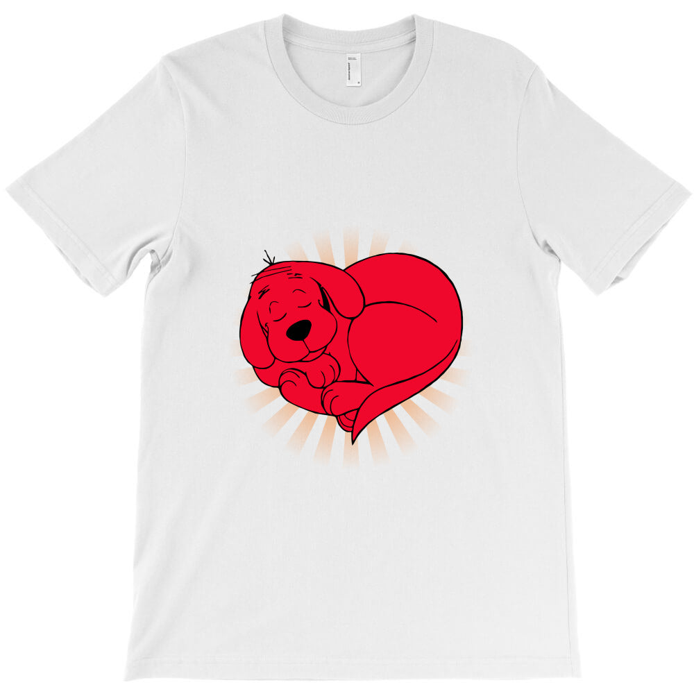 clifford the big red dog sleeping T-Shirt