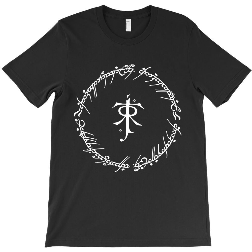 ring inscriptions tolkien T-Shirt