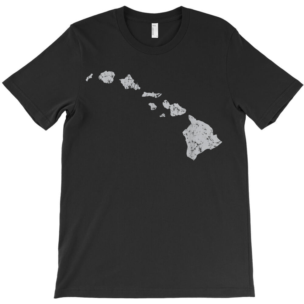 Hawaiian Island Chain Retro T-Shirt
