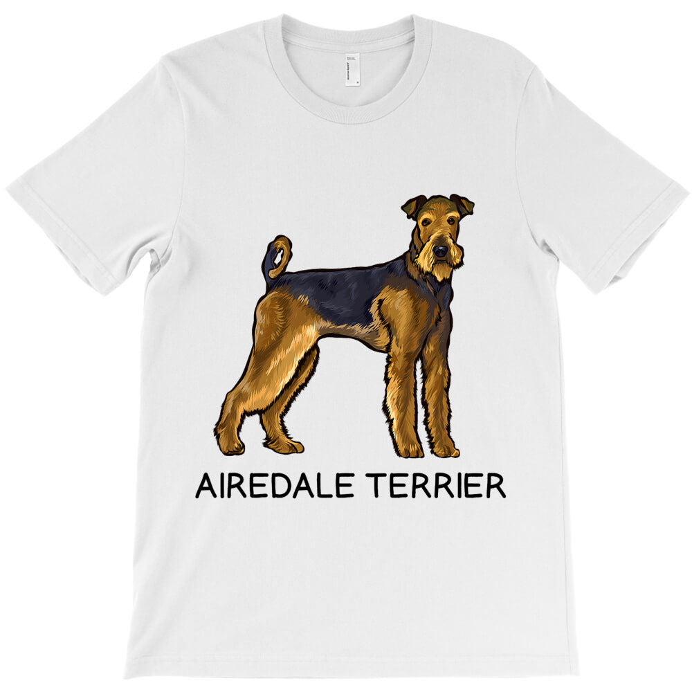 Airedale Terrier Crazy Dog Lover 6 T-Shirt