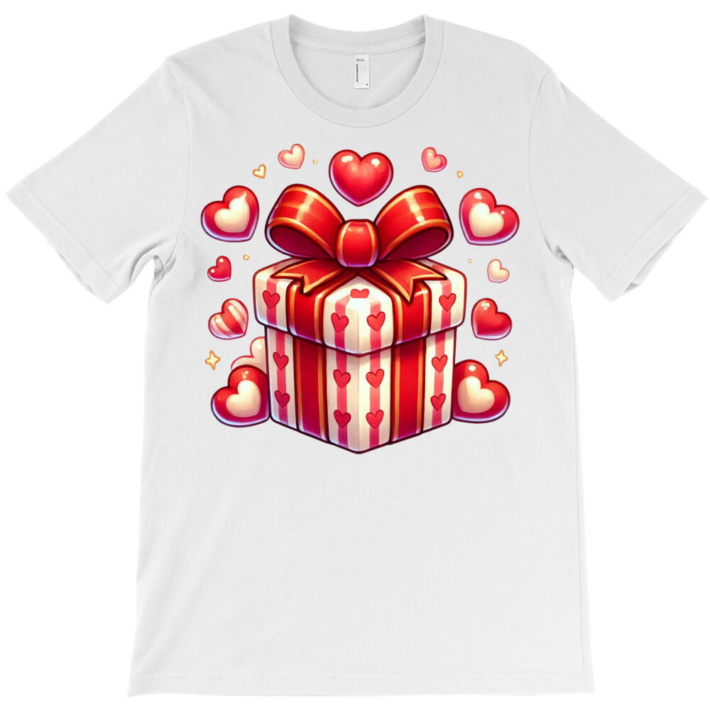 Romantic heart gift box T-Shirt